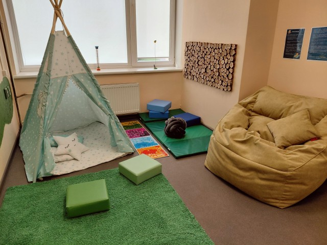 Bērnu nodaļas Sensorā lasīšanas telpa